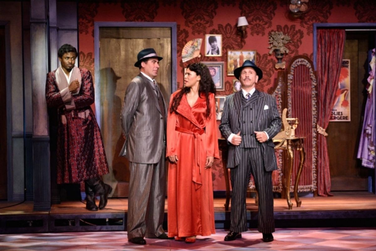 Wayne Brady, David Kirk Grant, Merle Dandridge and Brad Blaisdell at 