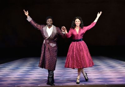 Wayne Brady and Merle Dandridge Photo