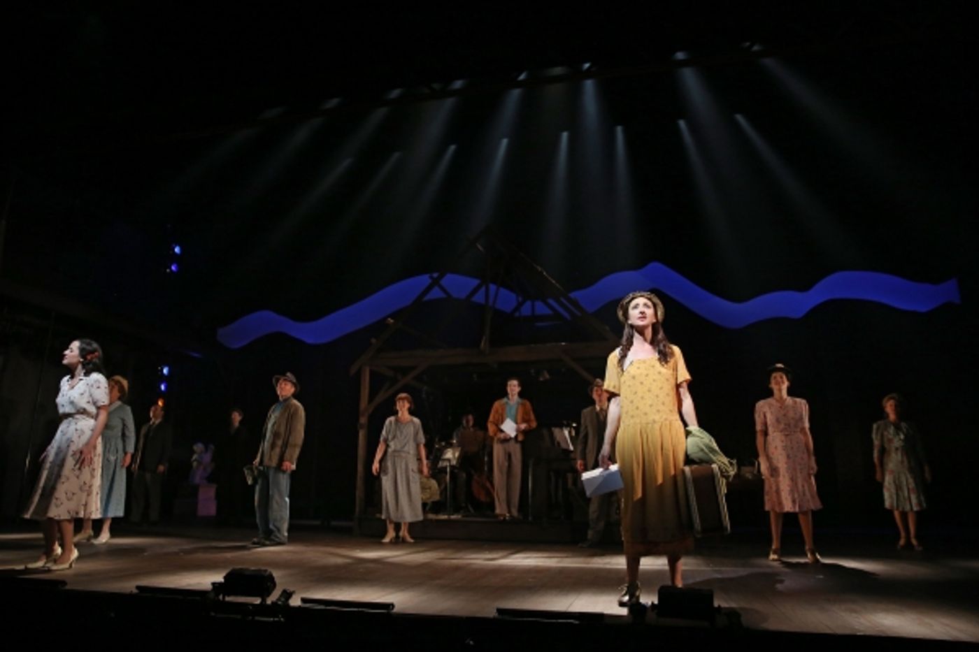 Photo Flash: First Look at Carmen Cusack, Wayne Alan Wilcox and More in Steve Martin's BRIGHT STAR at The Old Globe  Image