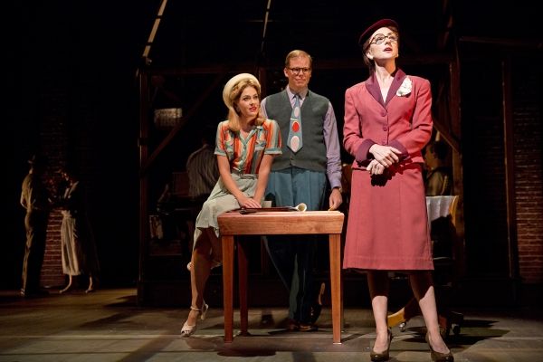 Kate Loprest as Lucy Grant, Jeff Hiller as Daryl Ames, and Carmen Cusack as Alice Mur Photo