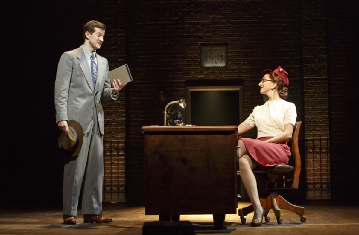 A.J. Shively as Billy Cane and Carmen Cusack as Alice Murphy at 