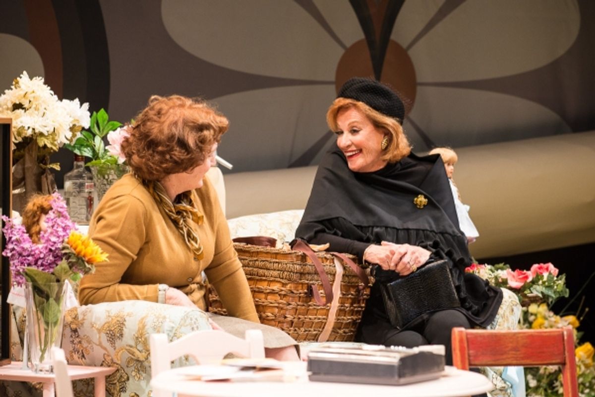 Caitlin O'Connell, Cynthia Harris at 