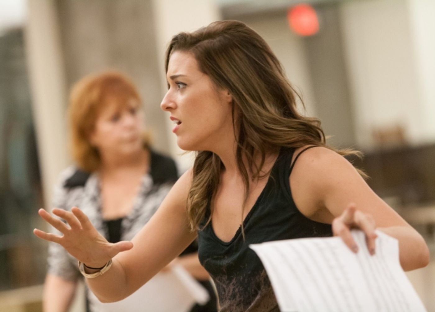 Photo Flash: In Rehearsal with Charlie Pollock, Mary Kate Morrissey and More for Signature Theatre's ELMER GANTRY Photo Flash: In Rehearsal with Charlie Pollock, Mary Kate Morrissey and More for Signature Theatre's ELMER GANTRY Image