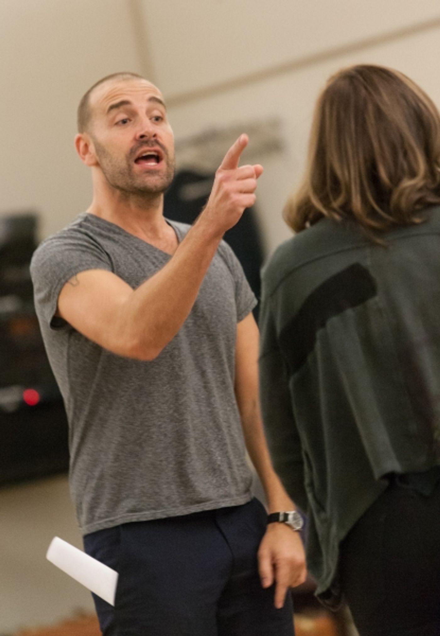 Photo Flash: In Rehearsal with Charlie Pollock, Mary Kate Morrissey and More for Signature Theatre's ELMER GANTRY Photo Flash: In Rehearsal with Charlie Pollock, Mary Kate Morrissey and More for Signature Theatre's ELMER GANTRY Image
