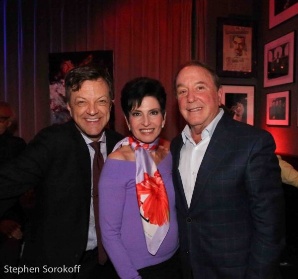 Jim Caruso, Arlene Lazare, Allan Lazare Photo
