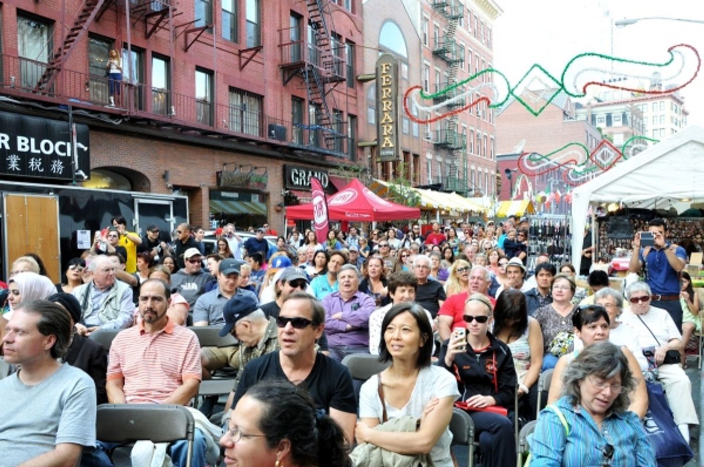 Photo Coverage: Ferrara Makes Worlds Largest Cannoli - 12 Feet Long and 348 pounds  Image