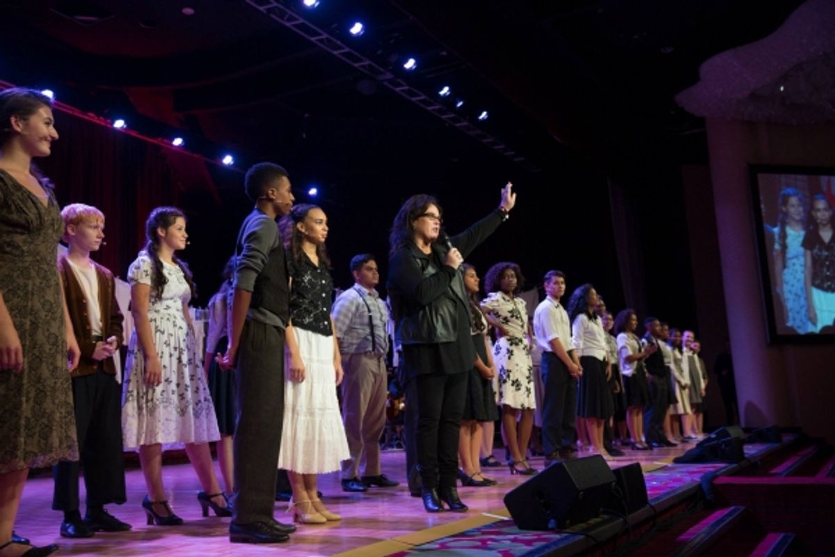 Rosie O'Donnell & Kids at Rosie O'Donnell & Kids Honor Jordan Roth & Cyndi Lauper at 11th Anniversary Gala