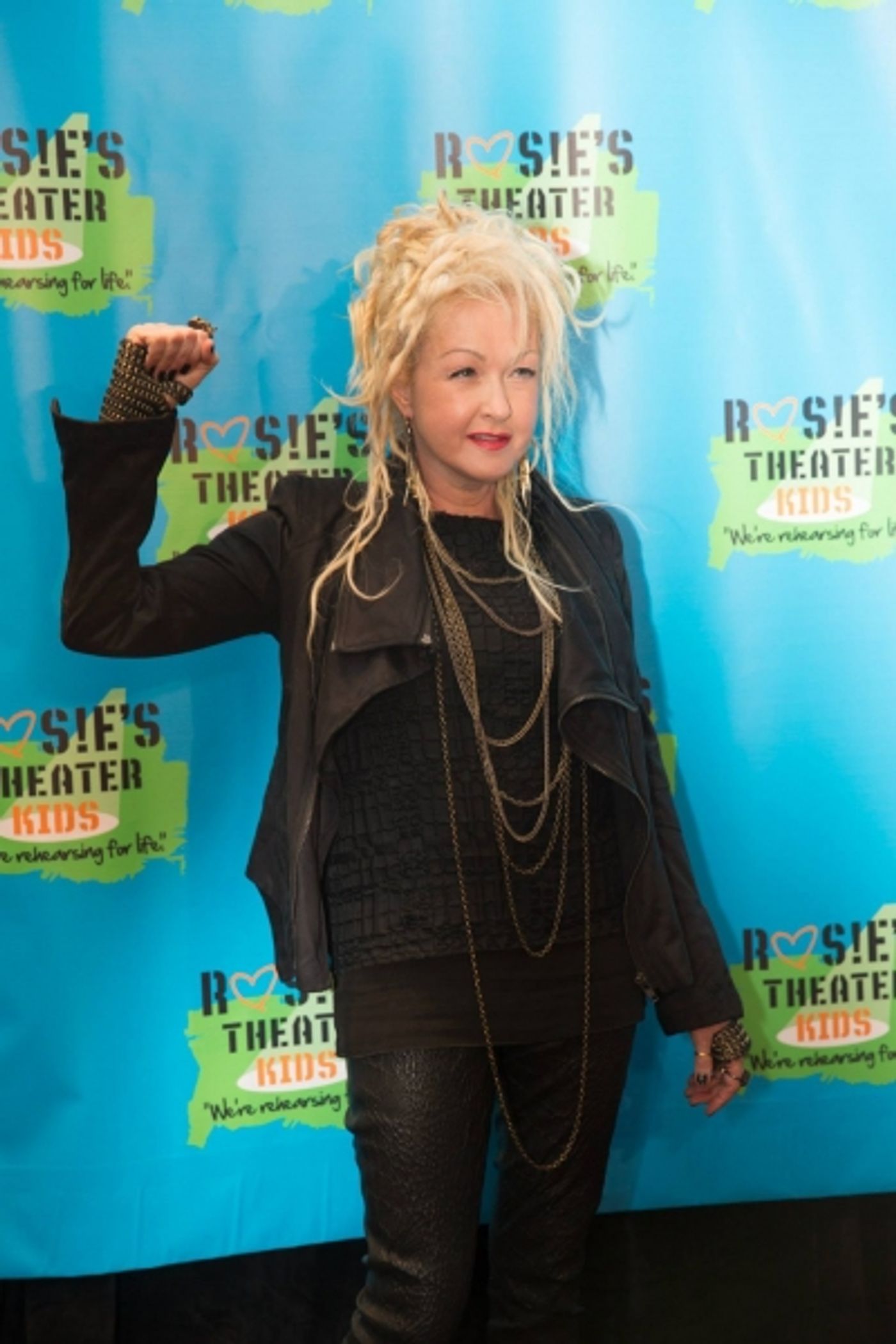 Photo Flash: Rosie O'Donnell & Kids Honor Jordan Roth & Cyndi Lauper at 11th Anniversary Gala  Image