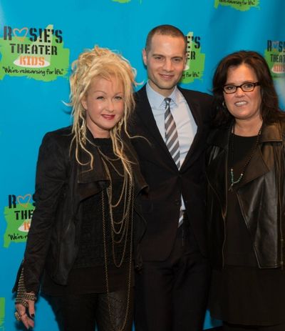 Cyndi Lauper, Jordan Roth, Rosie O''Donnell Photo