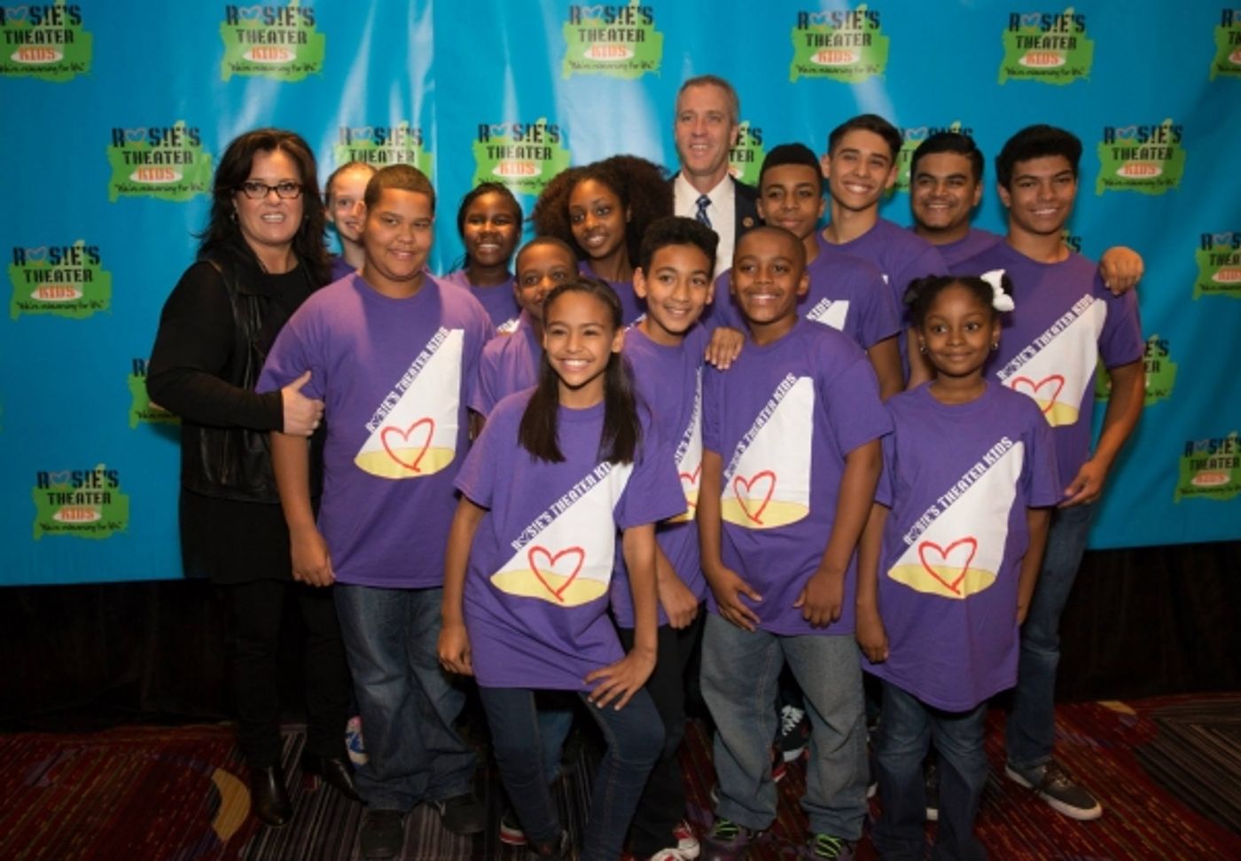 Photo Flash: Rosie O'Donnell & Kids Honor Jordan Roth & Cyndi Lauper at 11th Anniversary Gala Photo Flash: Rosie O'Donnell & Kids Honor Jordan Roth & Cyndi Lauper at 11th Anniversary Gala Image