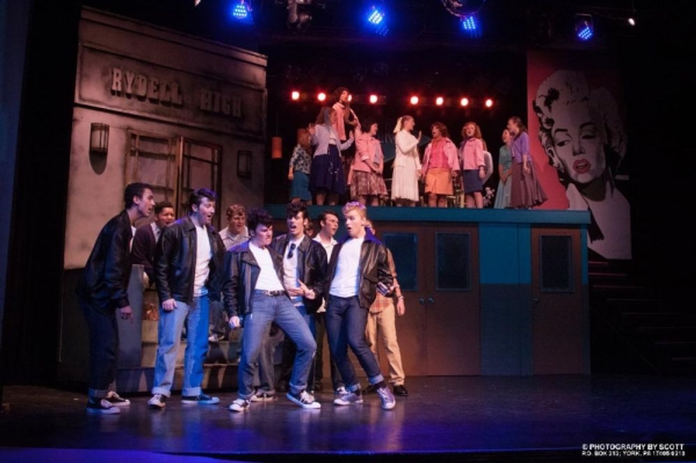 Photo Flash: First Look at York Little Theatre's GREASE Photo Flash: First Look at York Little Theatre's GREASE Image