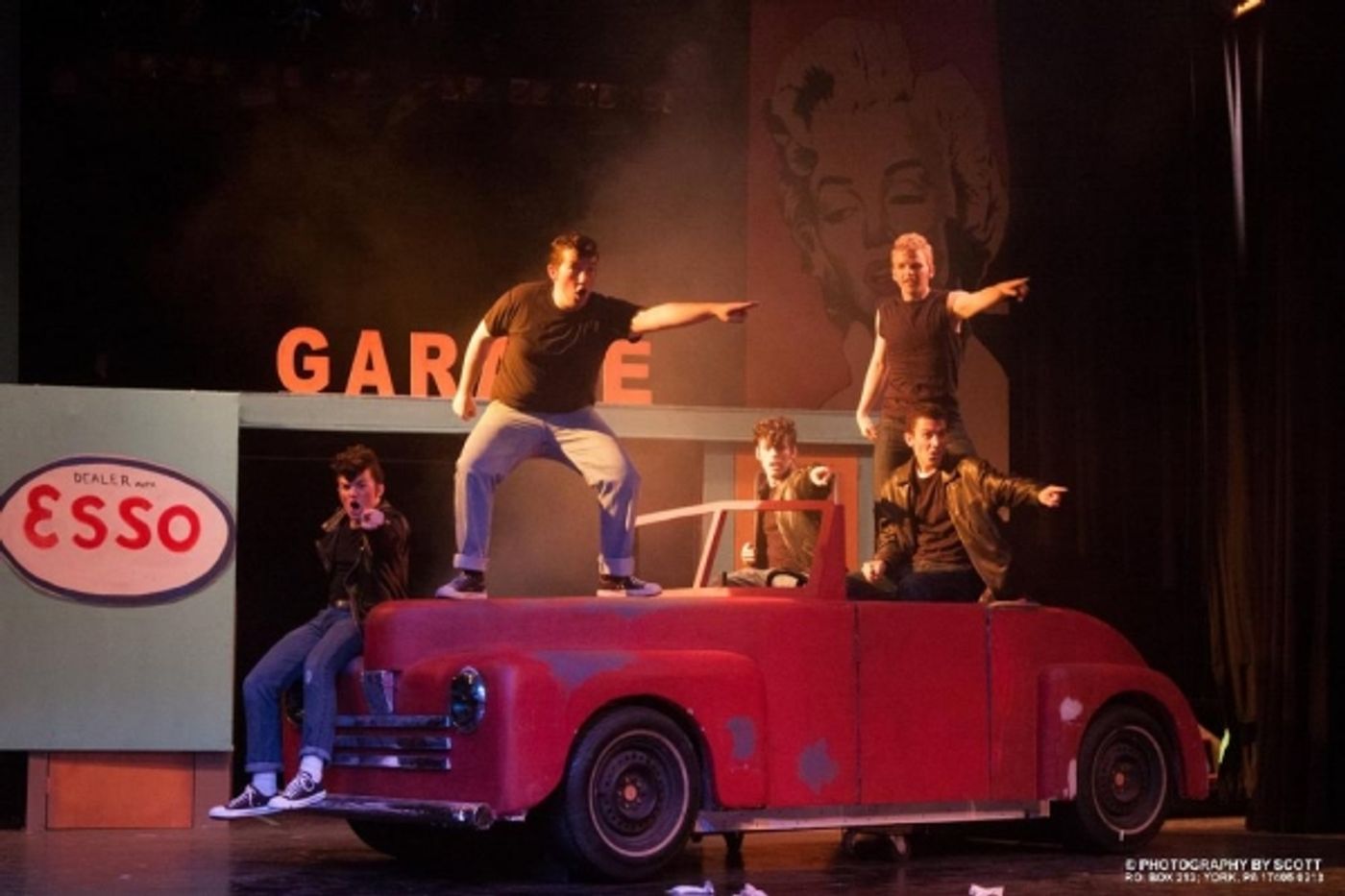 Photo Flash: First Look at York Little Theatre's GREASE Photo Flash: First Look at York Little Theatre's GREASE Image