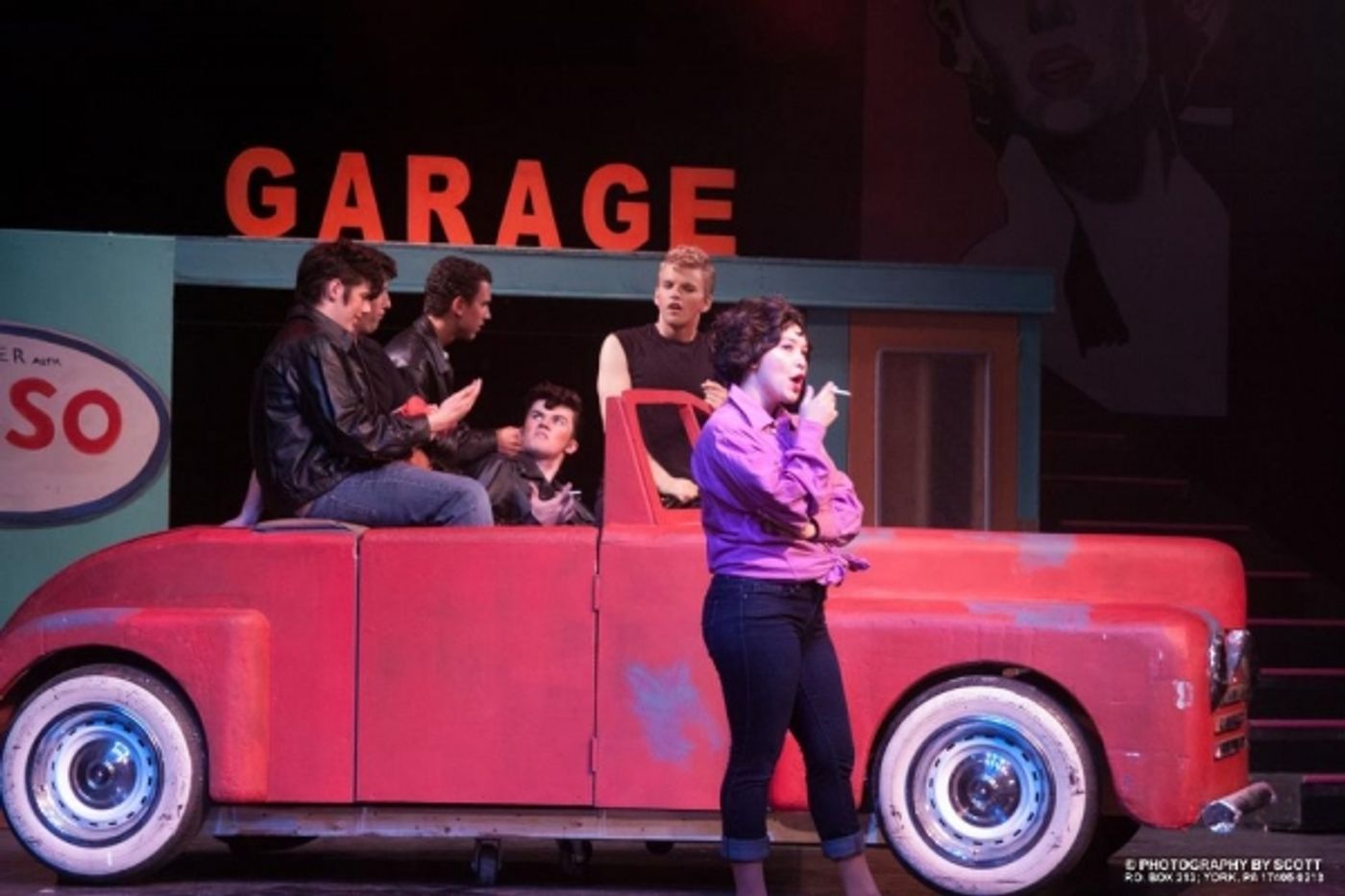 Photo Flash: First Look at York Little Theatre's GREASE Photo Flash: First Look at York Little Theatre's GREASE Image