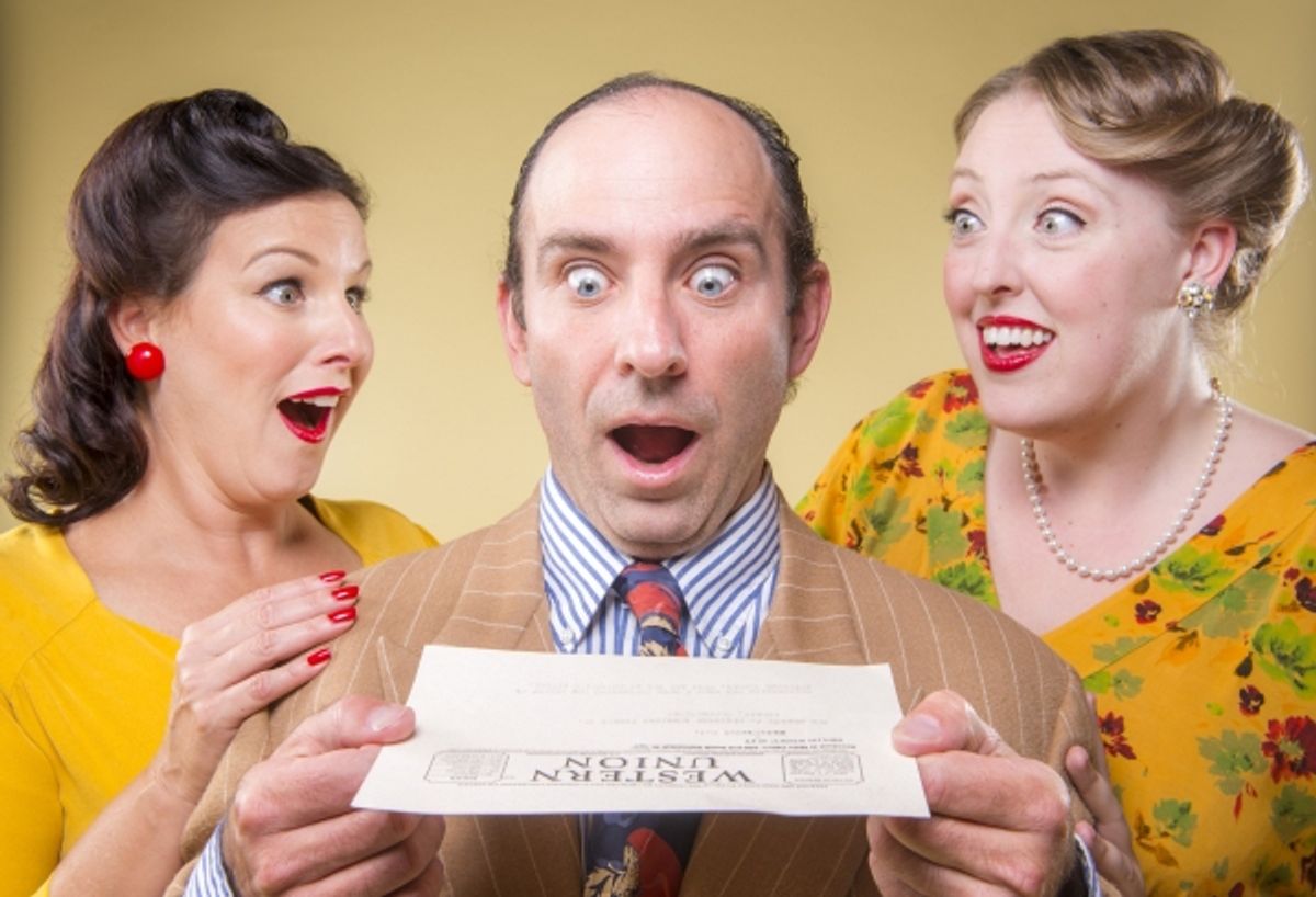 Dyan McBride, Brian Herndon, and Heather Orth get some good news at 