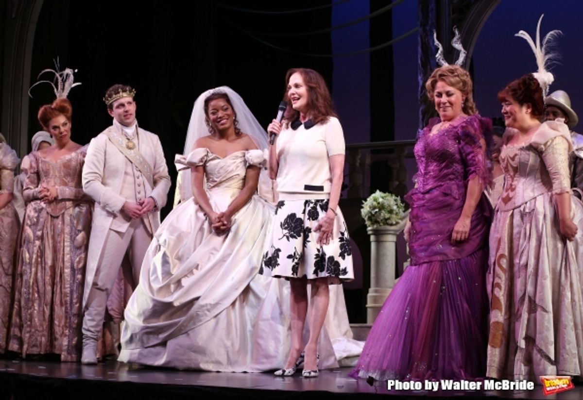 Joe Carroll, Keke Palmer, Judy Kaye and Ann Harada with Lesley Ann Warren at 