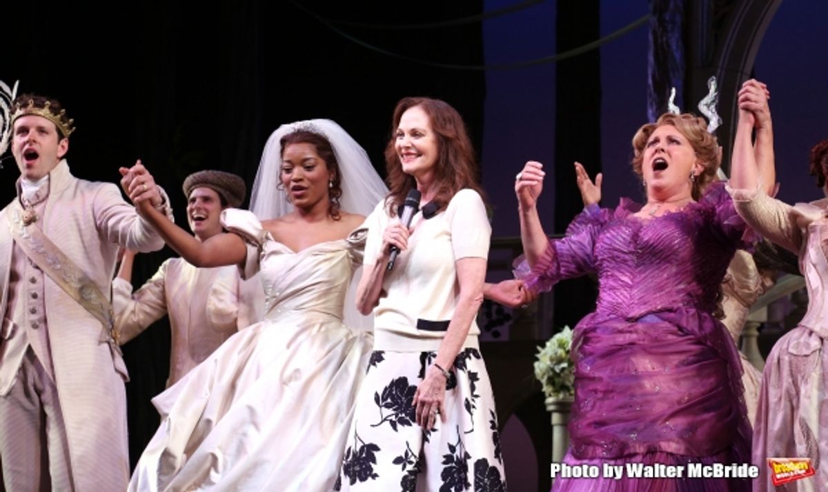 Joe Carroll, Keke Palmer, Judy Kaye with Lesley Ann Warren at 