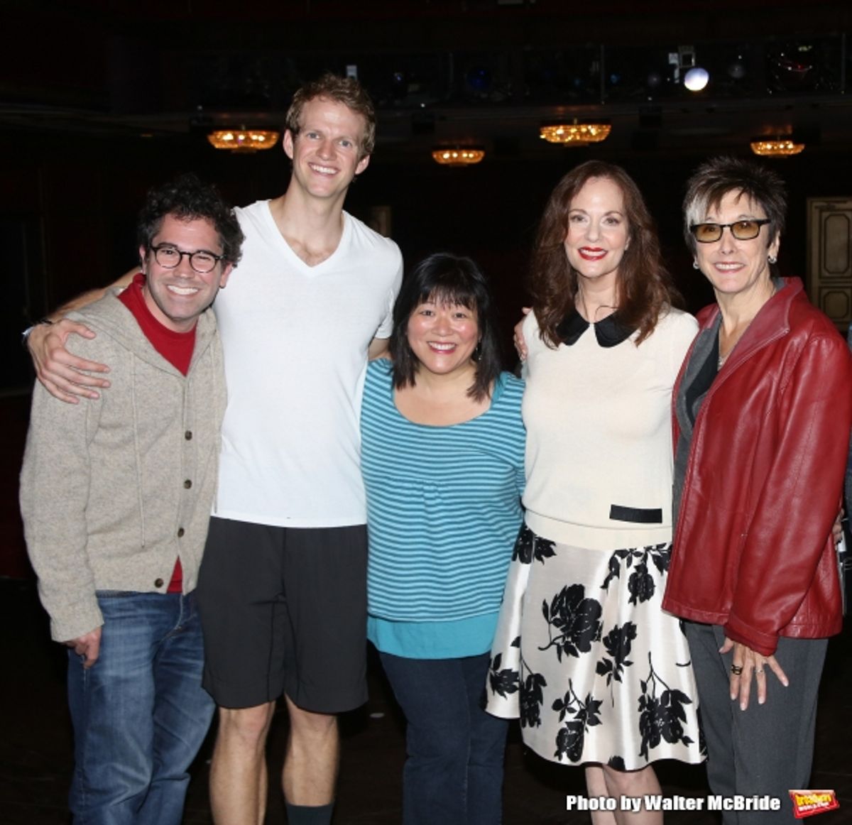 musical director Andy Einhorn, Joe Carroll, Ann Harada, Lesley Ann Warren and Producer Robyn Goodman  at 