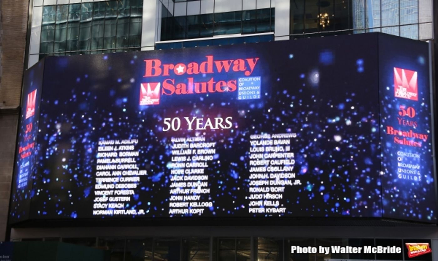 Photo Coverage: Backstage at BROADWAY SALUTES 2014 Photo Coverage: Backstage at BROADWAY SALUTES 2014 Image
