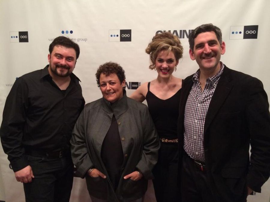Photo: ORANGE IS THE NEW BLACK's Barbara Rosenblat Visits TALK RADIO Off-Broadway Image