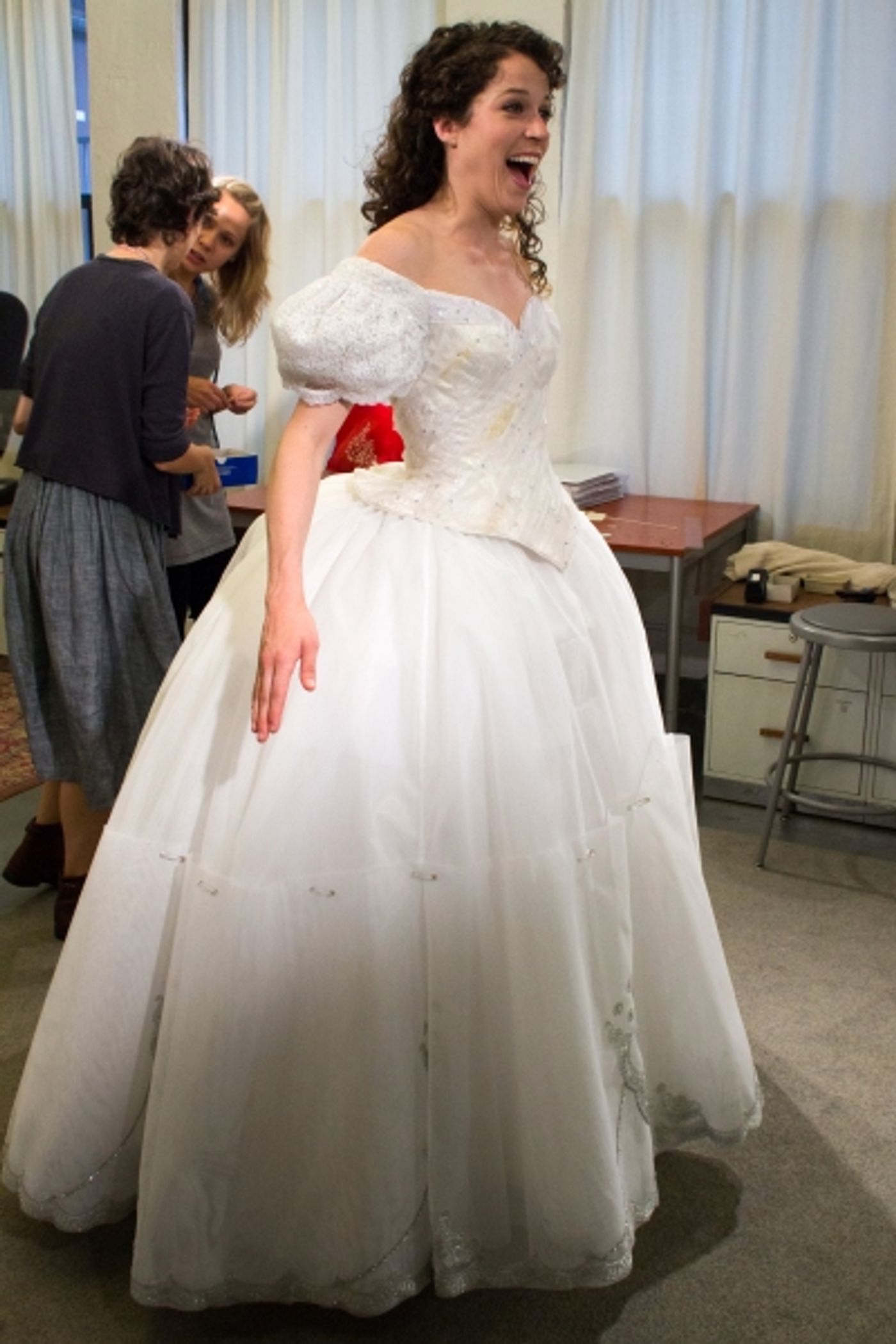 Photo Coverage: Paige Faure and William Ivey Long Prepare for CINDERELLA Tour Image
