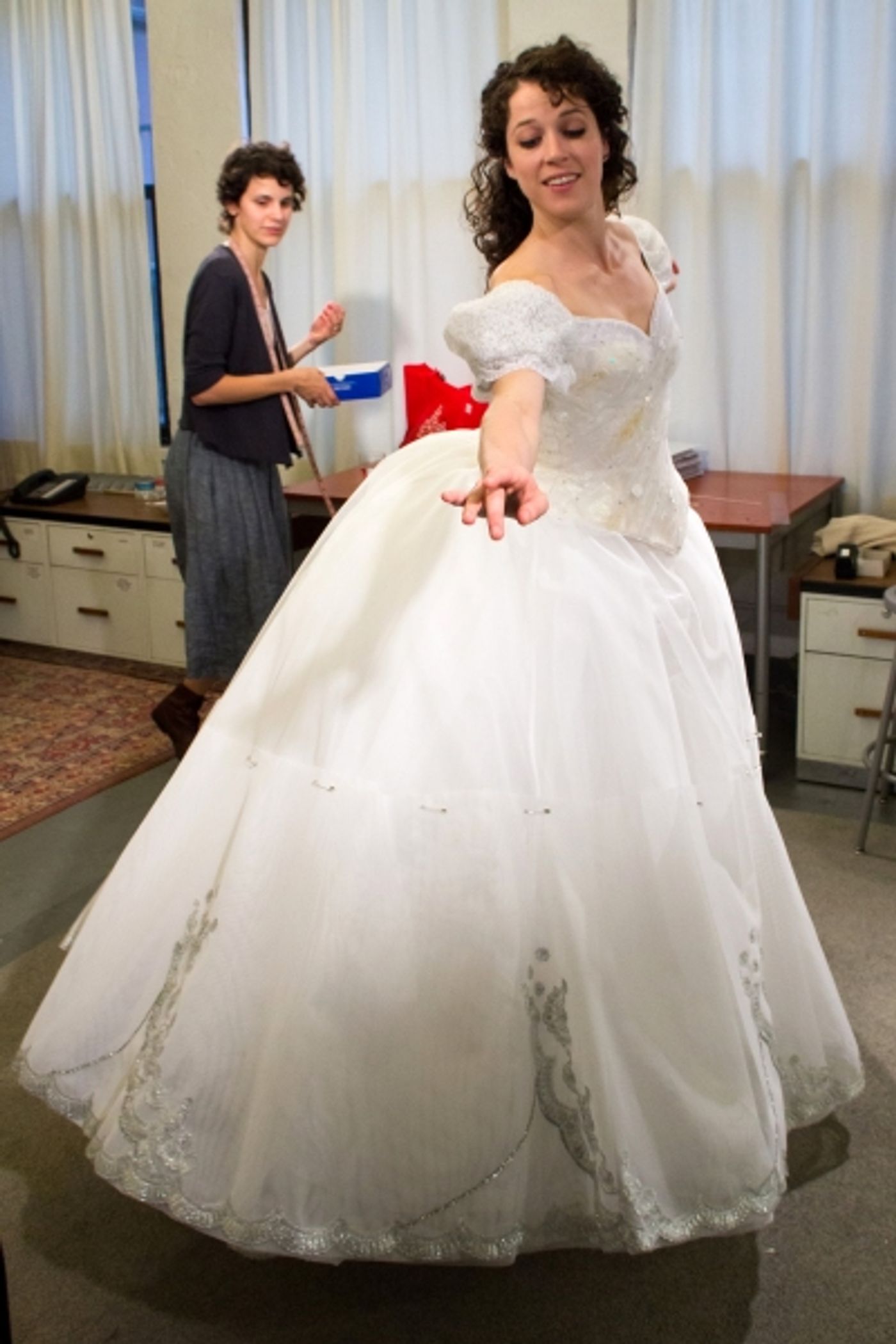 Photo Coverage: Paige Faure and William Ivey Long Prepare for CINDERELLA Tour Image