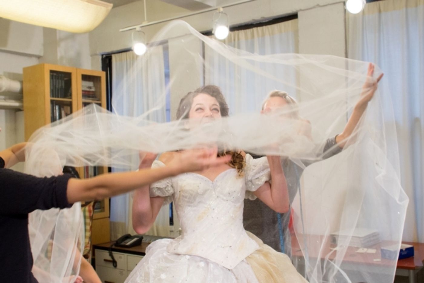 Photo Coverage: Paige Faure and William Ivey Long Prepare for CINDERELLA Tour Image