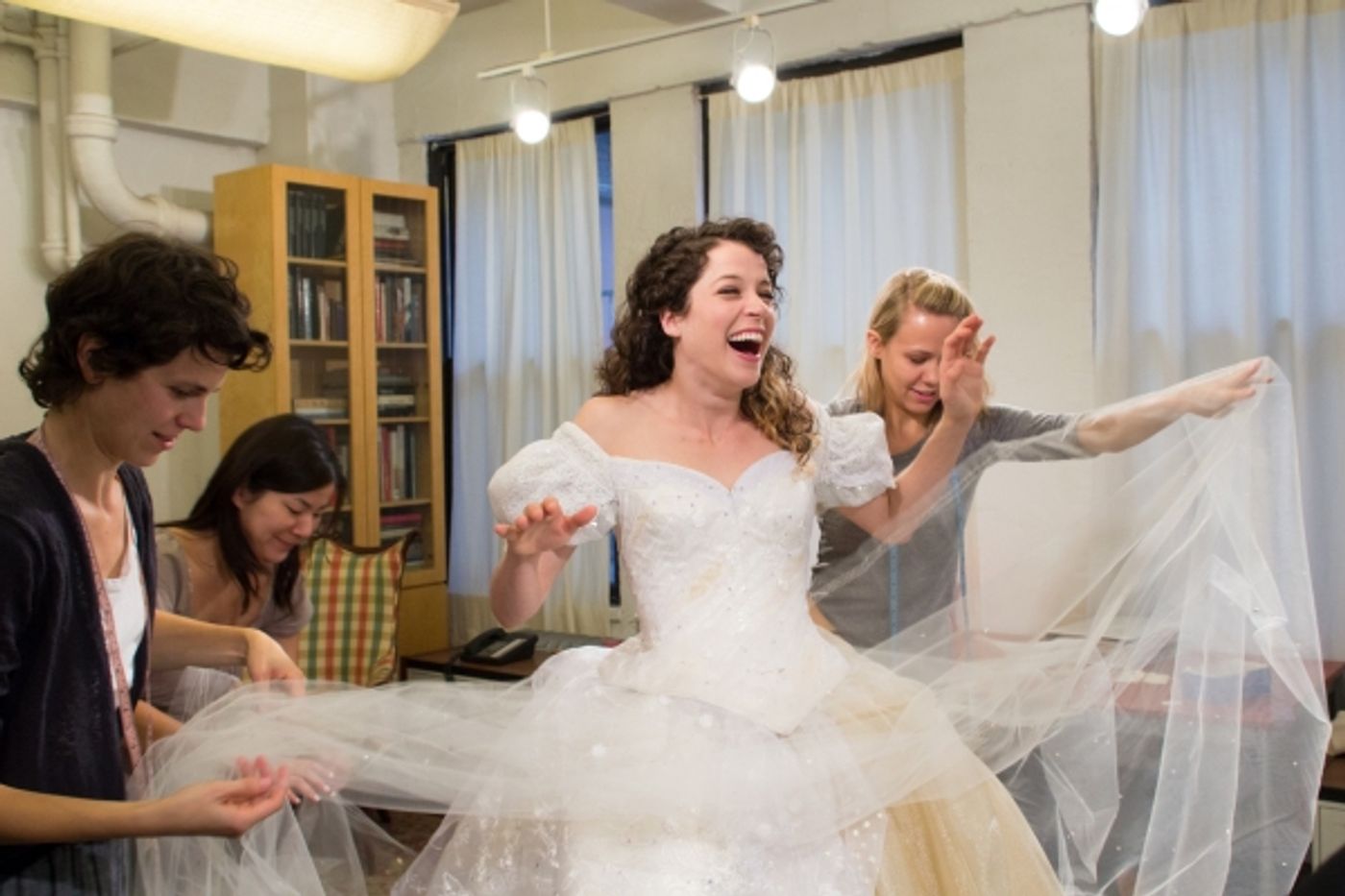 Photo Coverage: Paige Faure and William Ivey Long Prepare for CINDERELLA Tour Image