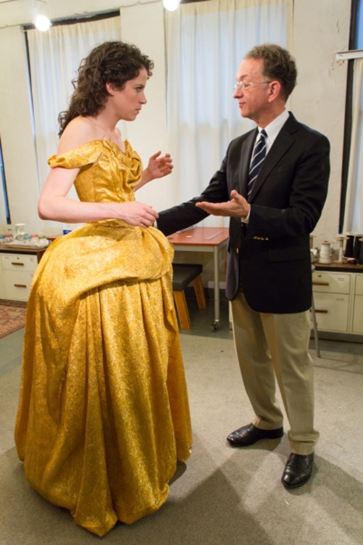Photo Coverage: Paige Faure and William Ivey Long Prepare for CINDERELLA Tour Image