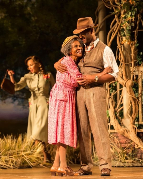 Vanessa Williams (background), Cicely Tyson and Blair Underwood Photo
