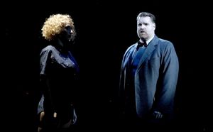 Nick Kohn (Amos) with Sissy Bell Photo