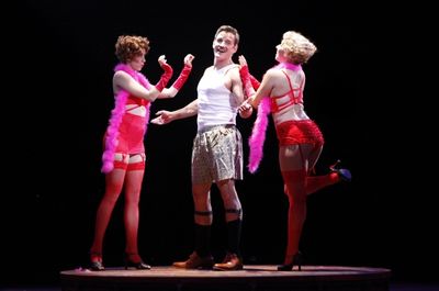 Sean McDermott (Billy) with Sara Andreas and Sissy Bell Photo