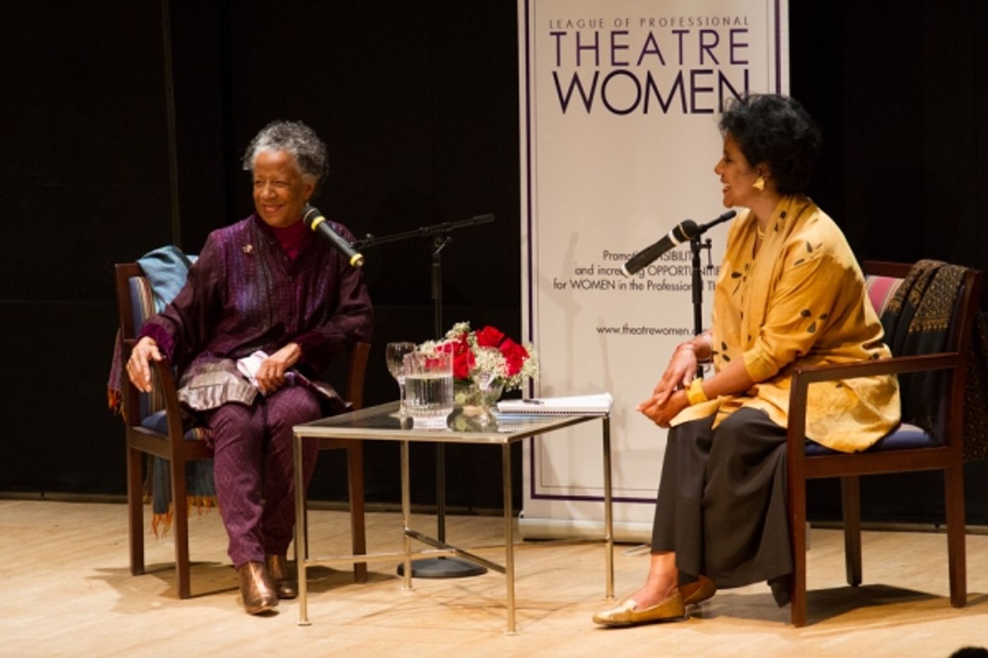 Photo Flash: Phylicia Rashad Interviews Billie Allen for LPTW 'Oral History' Event  Image