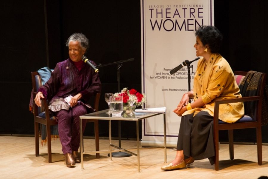 Photo Flash: Phylicia Rashad Interviews Billie Allen for LPTW 'Oral History' Event Image
