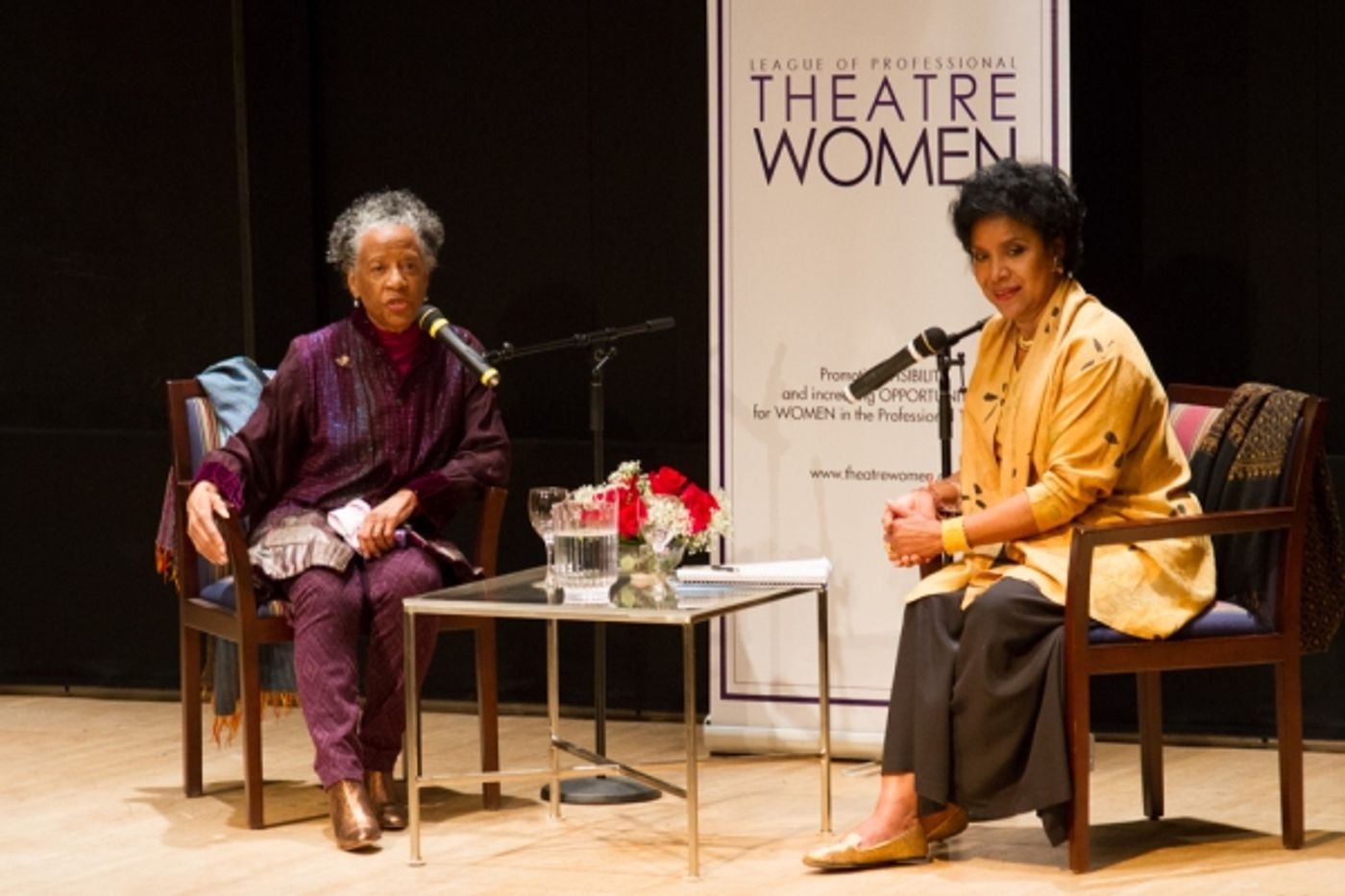 Photo Flash: Phylicia Rashad Interviews Billie Allen for LPTW 'Oral History' Event  Image
