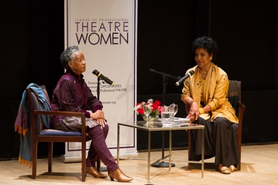 Photo Flash: Phylicia Rashad Interviews Billie Allen for LPTW 'Oral History' Event Image