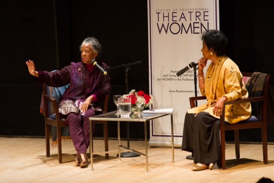 Photo Flash: Phylicia Rashad Interviews Billie Allen for LPTW 'Oral History' Event Image