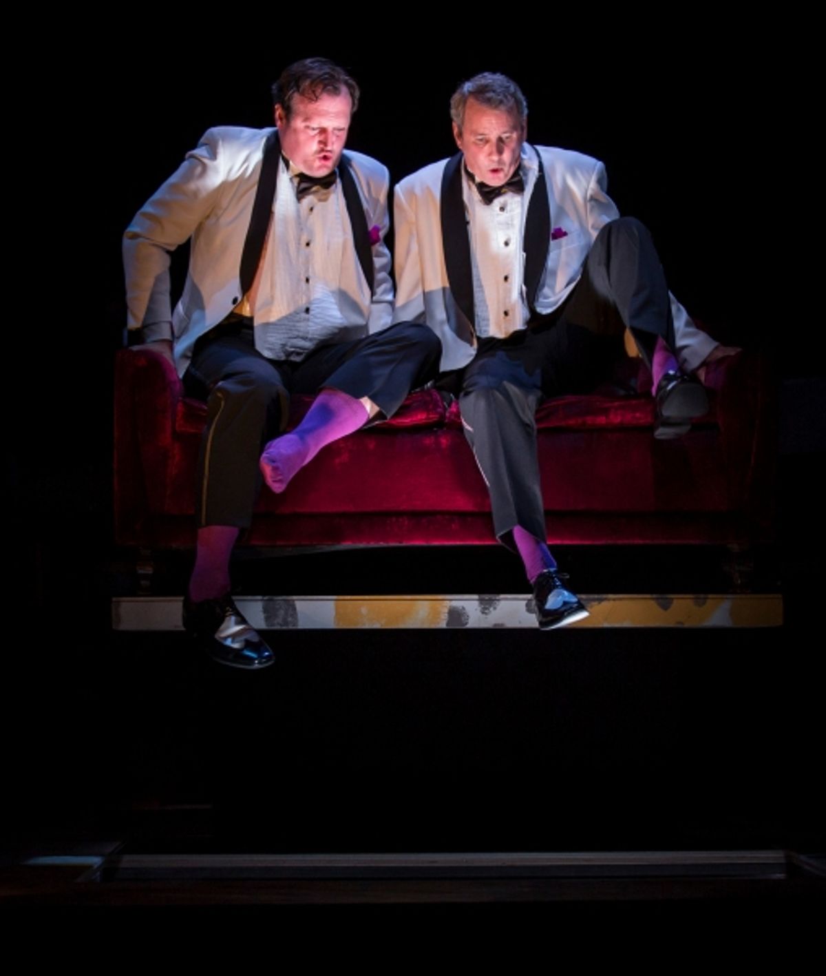 Eric Slater (Fetus One) and Guy Massey (Fetus two) at 