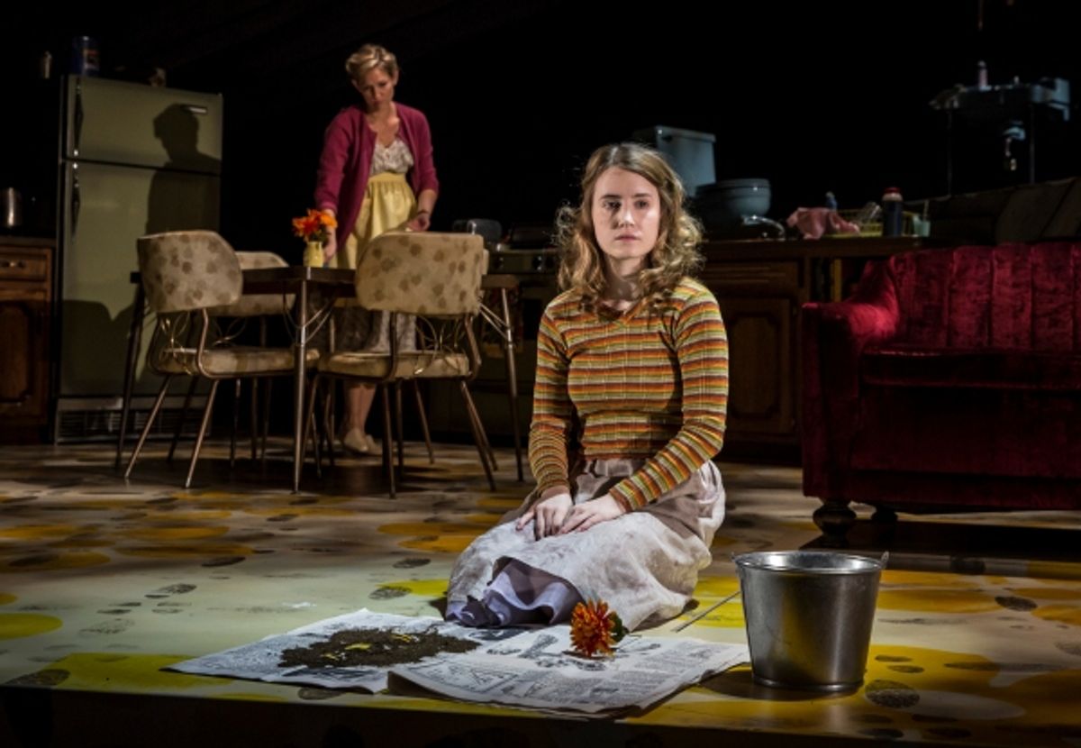 Katherine Keberlein (Violet) and Catherine Combs (Beauty) at 