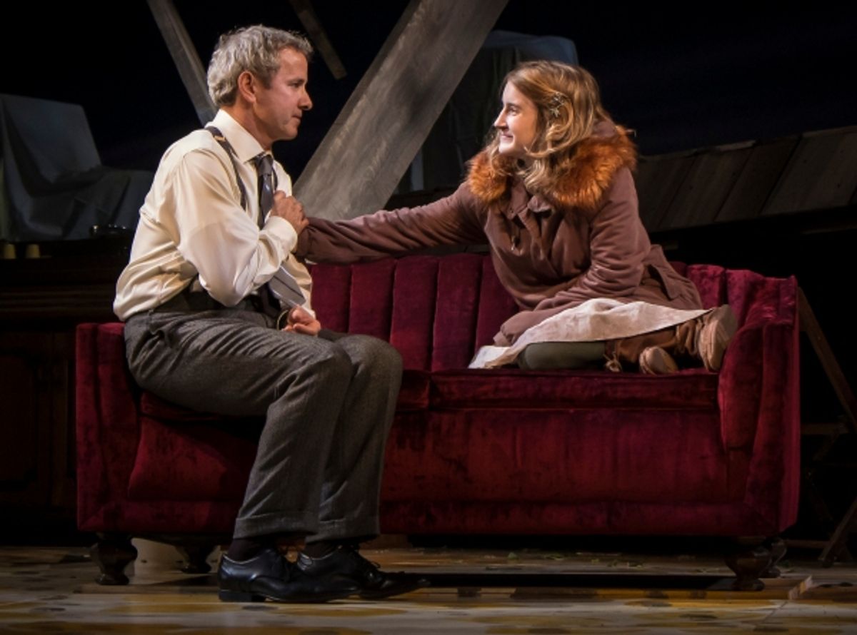 Guy Massey (Samuel) and Catherine Combs (Beauty)  at 