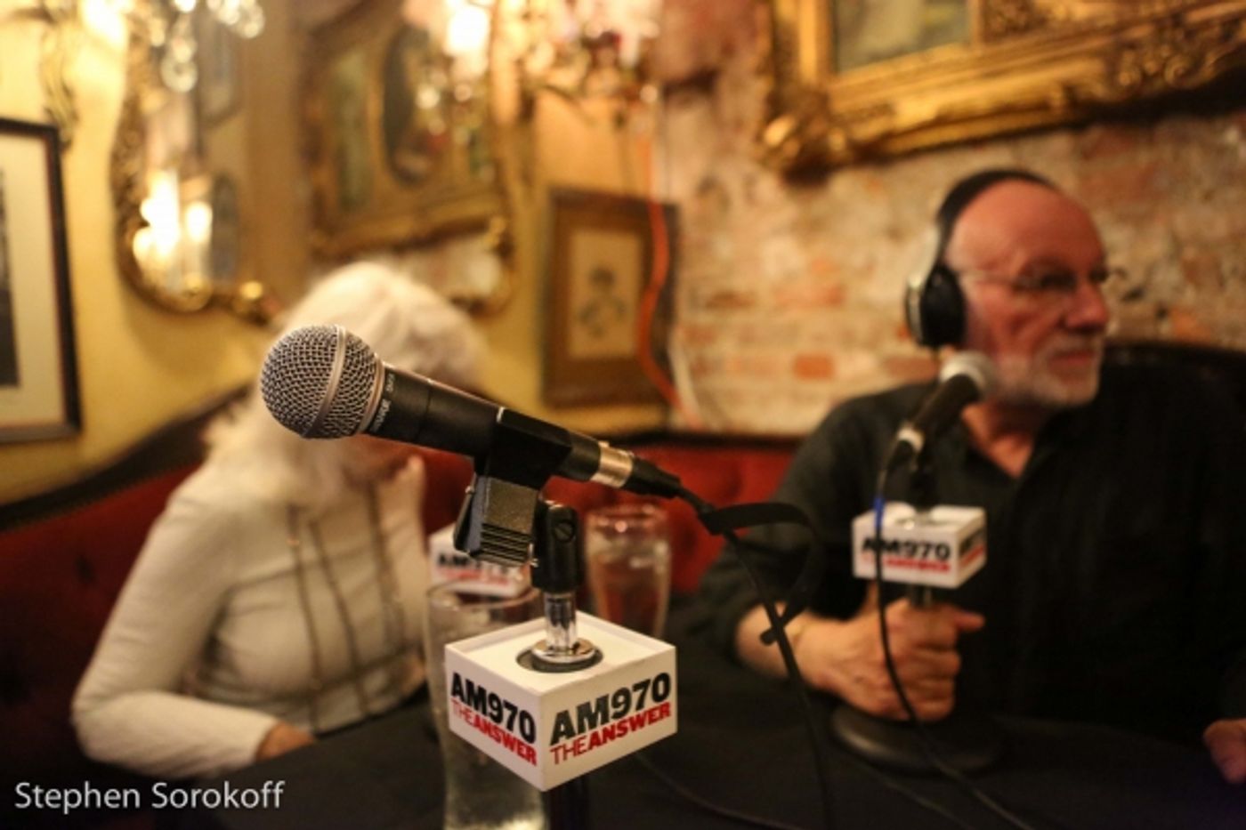 Photo Coverage: McGowan Trilogy Visits BACKSTAGE WITH PETER LEDONNE Photo Coverage: McGowan Trilogy Visits BACKSTAGE WITH PETER LEDONNE Image