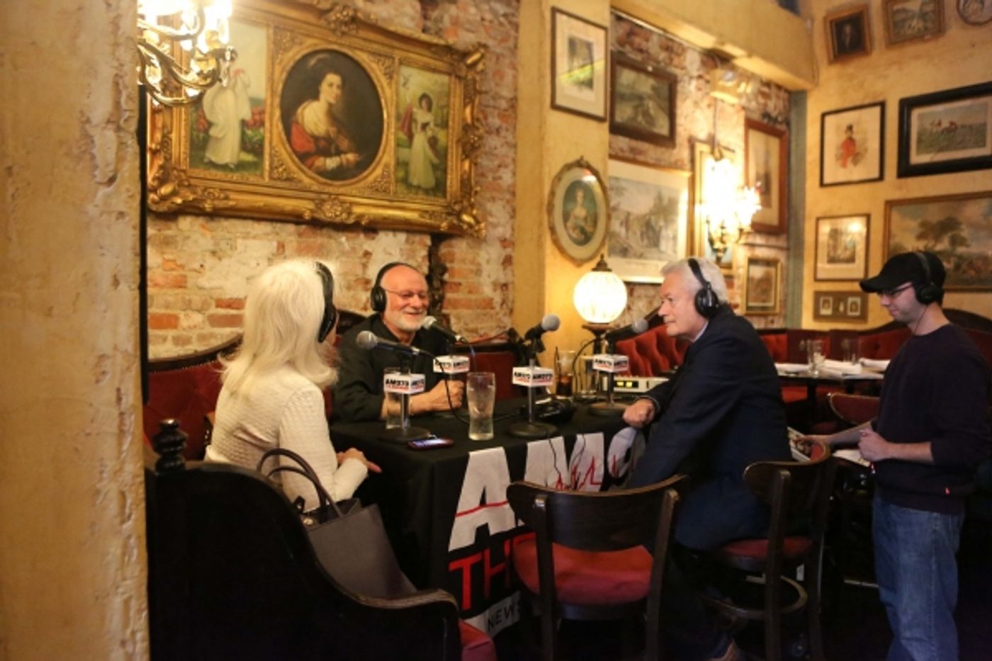 Photo Coverage: McGowan Trilogy Visits BACKSTAGE WITH PETER LEDONNE Photo Coverage: McGowan Trilogy Visits BACKSTAGE WITH PETER LEDONNE Image