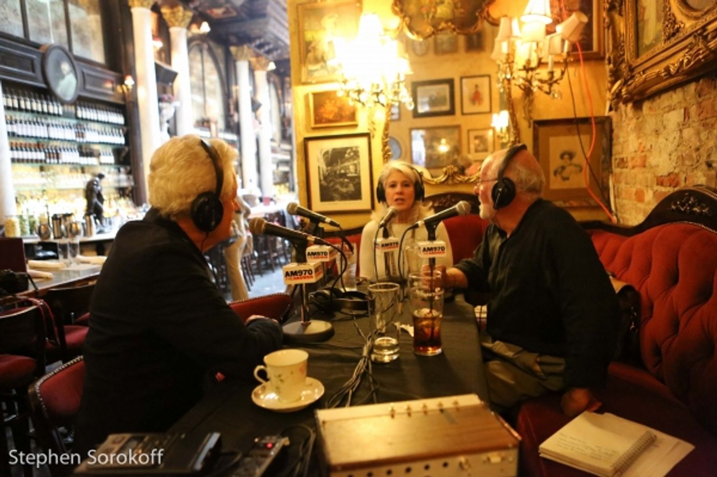 Photo Coverage: McGowan Trilogy Visits BACKSTAGE WITH PETER LEDONNE Photo Coverage: McGowan Trilogy Visits BACKSTAGE WITH PETER LEDONNE Image