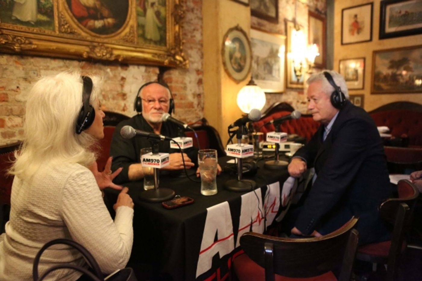 Photo Coverage: McGowan Trilogy Visits BACKSTAGE WITH PETER LEDONNE Photo Coverage: McGowan Trilogy Visits BACKSTAGE WITH PETER LEDONNE Image