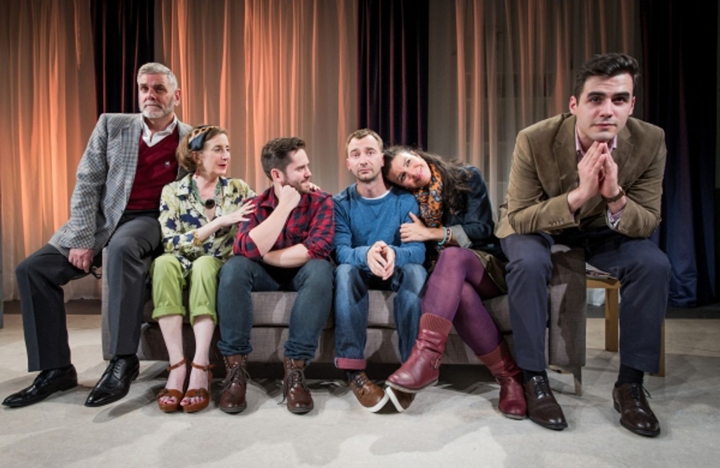 Photo Flash: Sneak Peek at Charlie Condou and the Cast of NEXT FALL's UK Premiere  Image