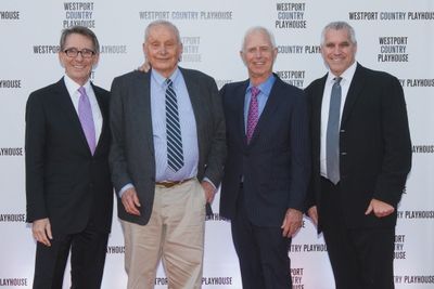Mark Lamos, Westport Country Playhouse Artistic Director; Playwright A. R. Gurney, Ga Photo