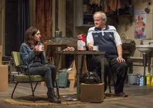 Aimee (Helen Sadler) and Tommy (ensemble member Francis Guinan) tentatively begin a new friendship @ BroadwayWorld Aimee (Helen Sadler) and Tommy (ensemble member Francis Guinan) tentatively begin a n Photo