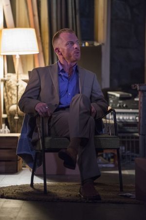 Kenneth (Dan Waller) makes himself at home @ BroadwayWorld Kenneth (Dan Waller) makes himself at home Photo