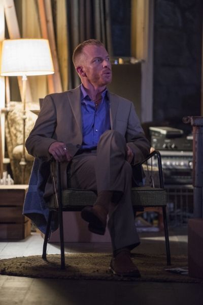 Kenneth (Dan Waller) makes himself at home  Photo
