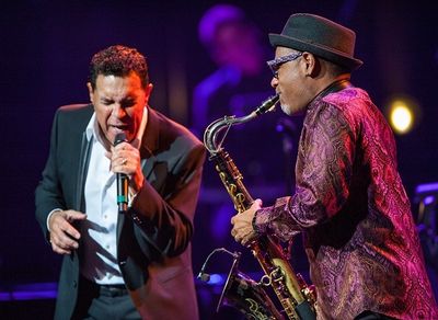 Emmy Award winner Clint Holmes and Grammy Award winner Kirk Whalum Photo