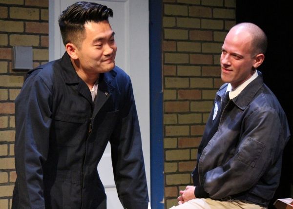 Robert M. Lee as Ryu and James McHale as Roger Photo